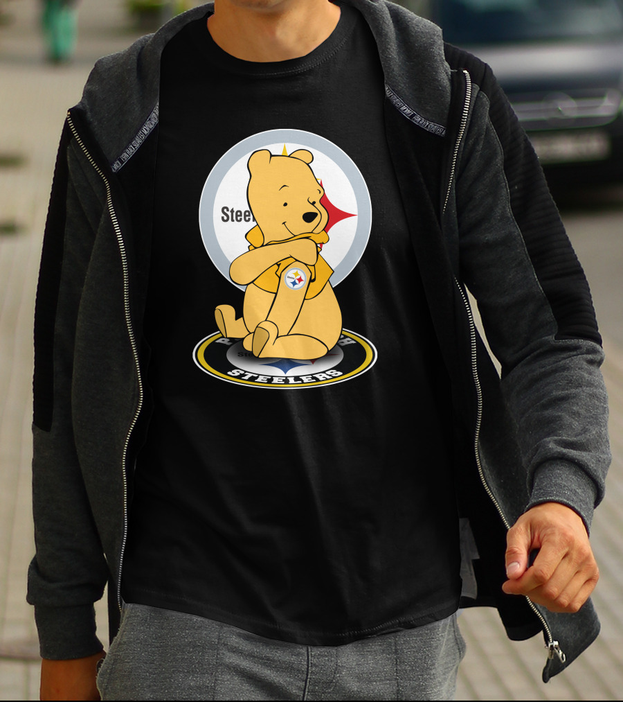 Pittsburgh Steelers Winnie The Pooh T-Shirt