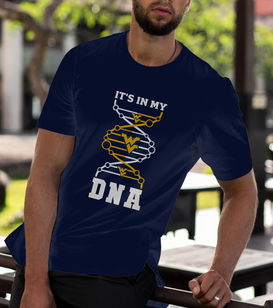 West Virginia Mountaineers It's In My DNA WVU T-Shirt
