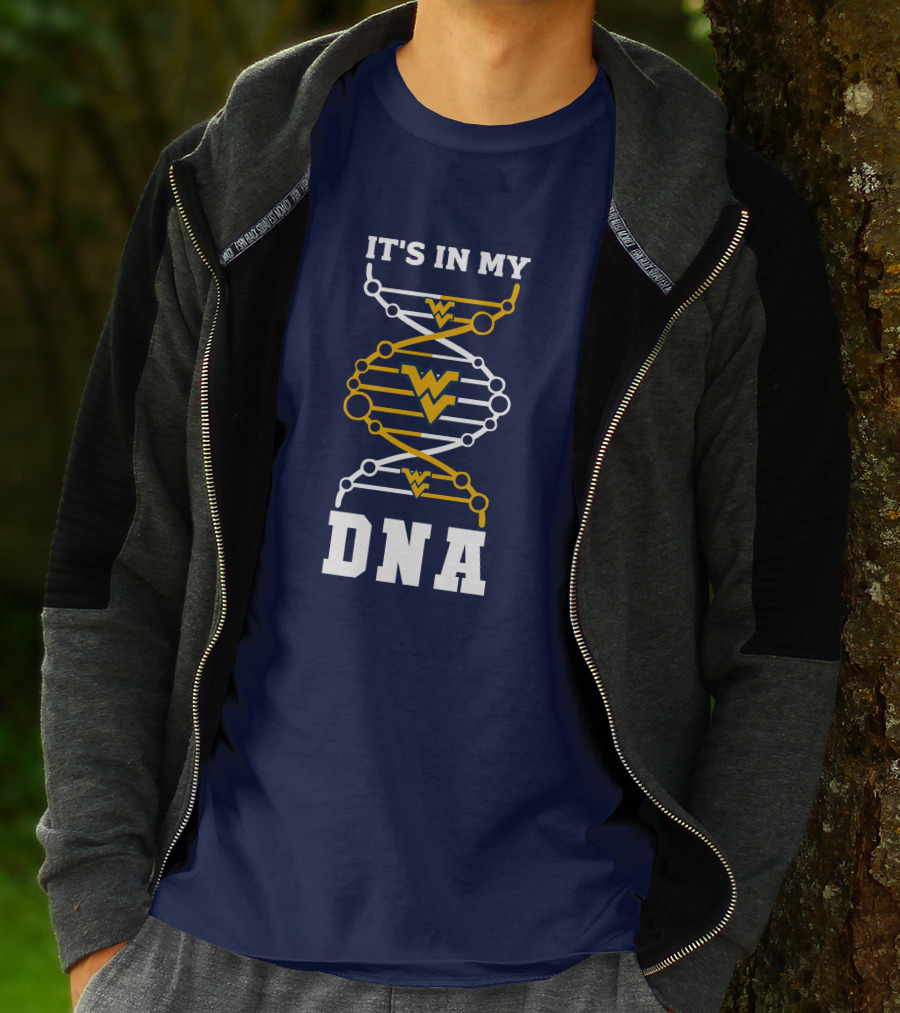 West Virginia Mountaineers It's In My DNA WVU T-Shirt