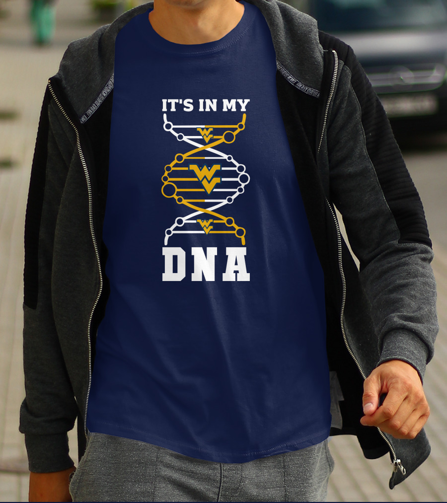 West Virginia Mountaineers It's In My DNA WVU T-Shirt
