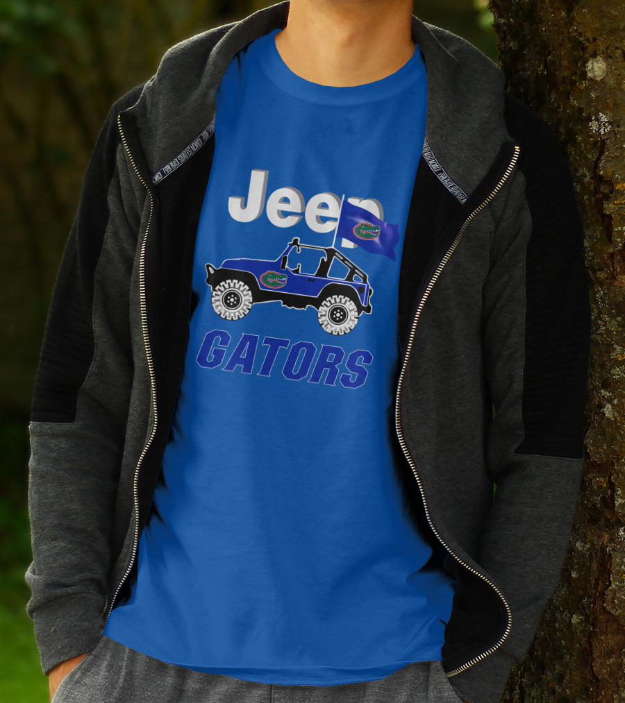 Jeep Florida Gators Flag Adventure T-Shirt
