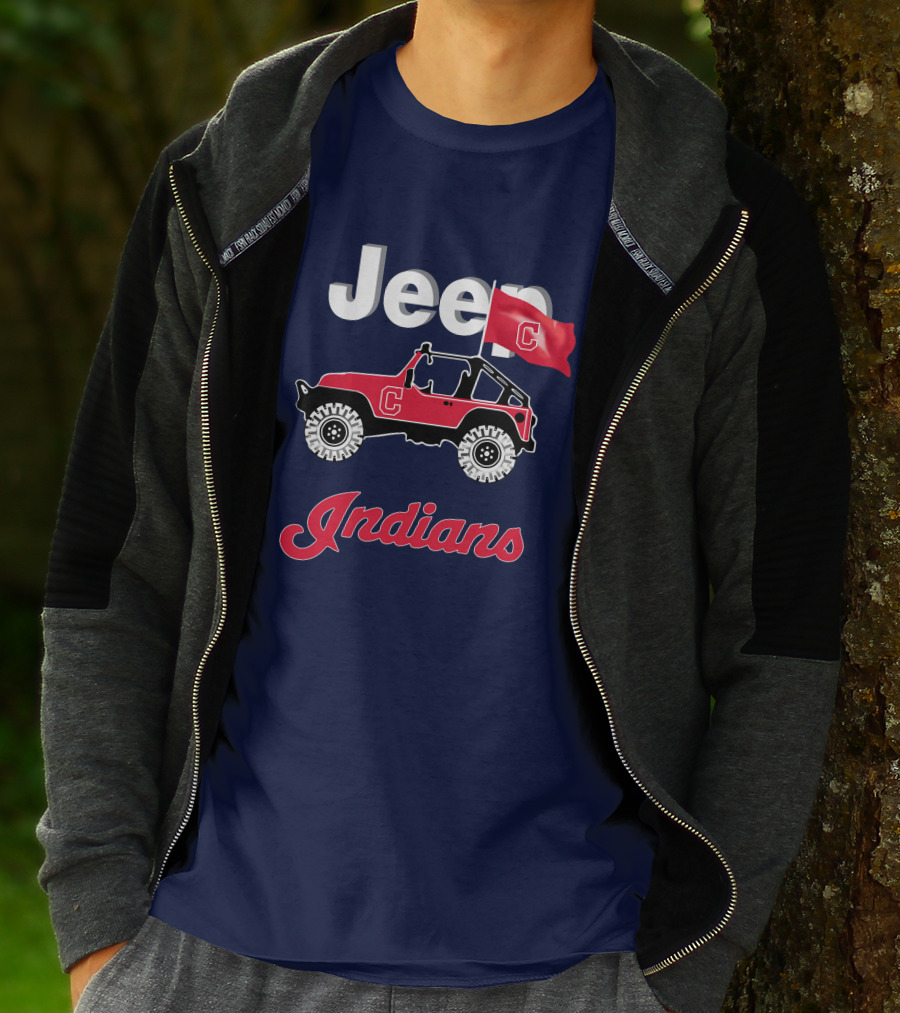 Jeep Indians C Flag T-Shirt