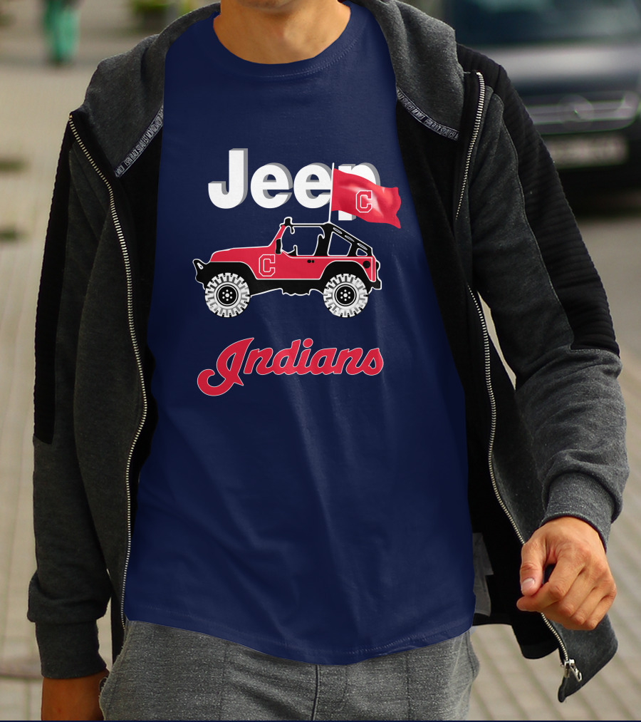 Jeep Indians C Flag T-Shirt