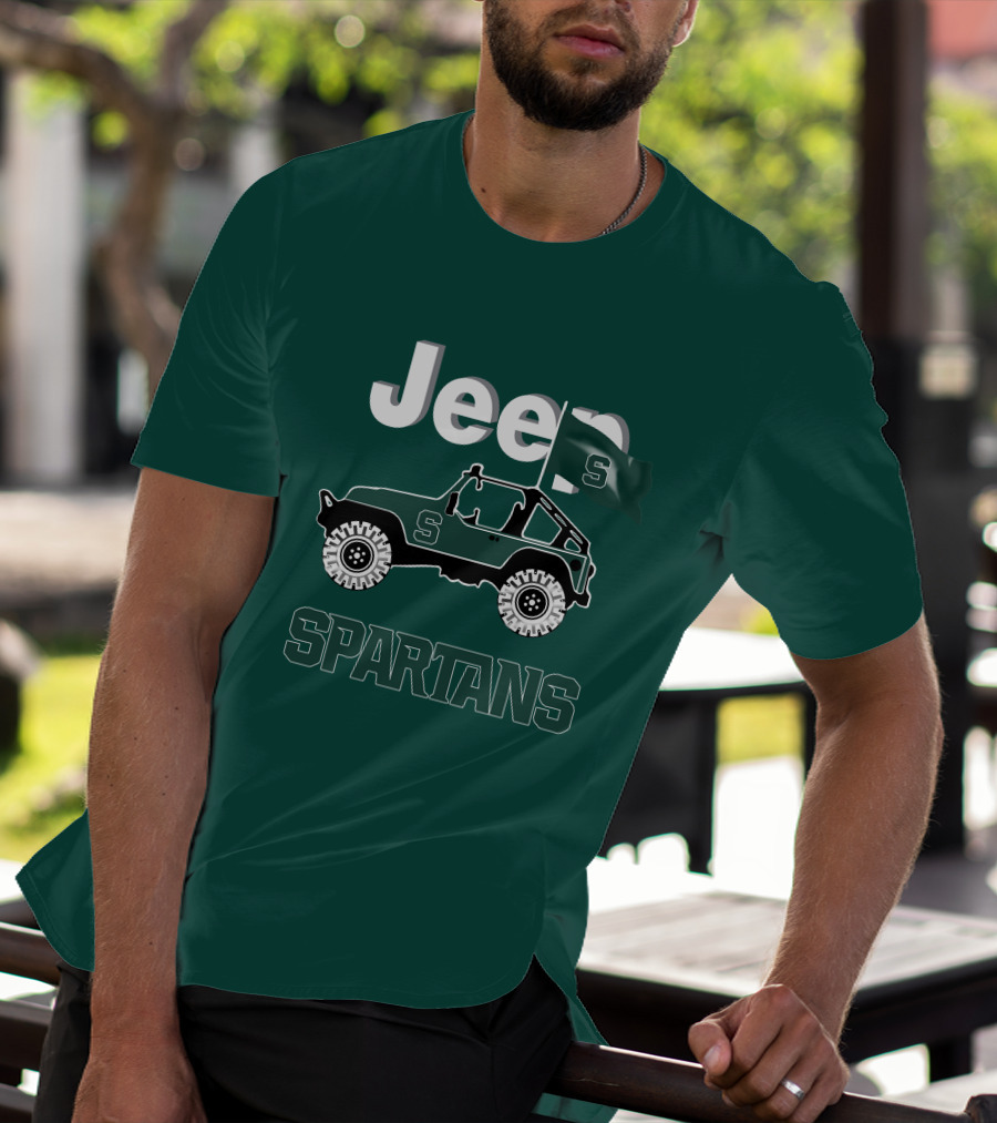 Jeep Spartans Michigan State Spartans Are Coming T-Shirt