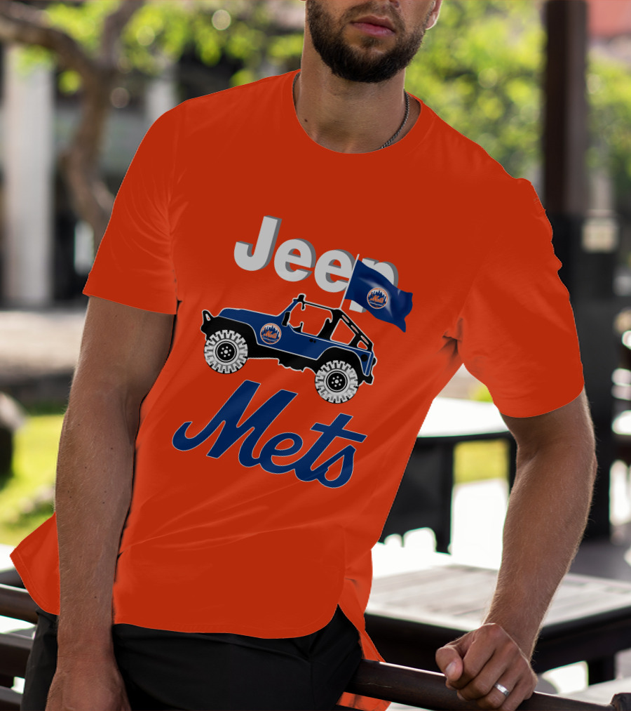 Jeep New York Mets Are Coming T-Shirt