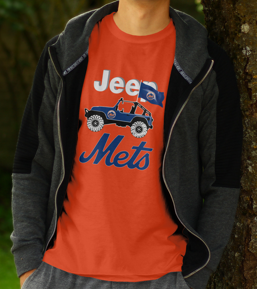 Jeep New York Mets Are Coming T-Shirt