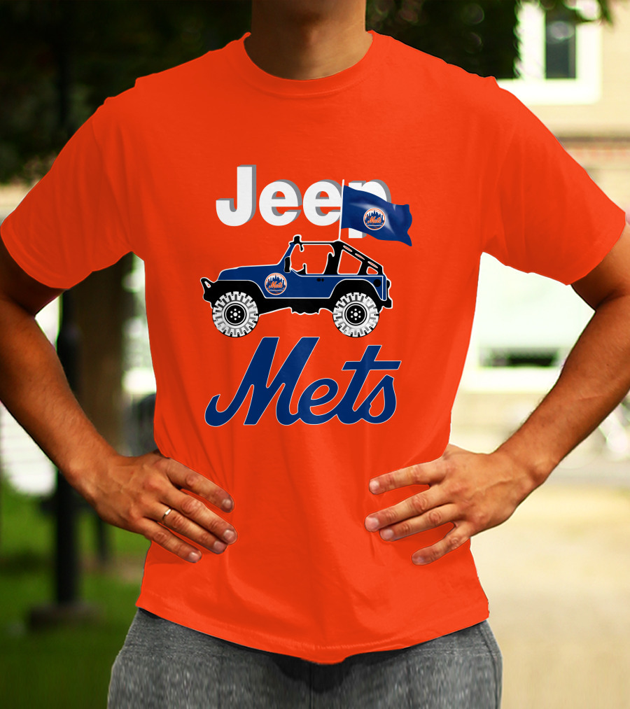 Jeep New York Mets Are Coming T-Shirt