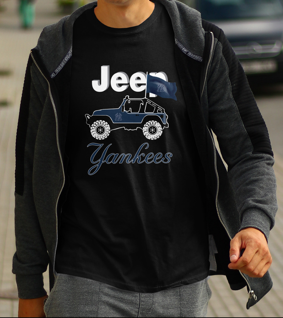 Jeep Yankees New York Yankees Are Coming T-Shirt