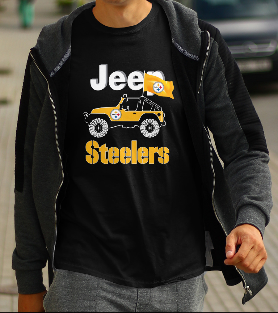 Pittsburgh Steelers Jeep Off-Road Adventure T-Shirt