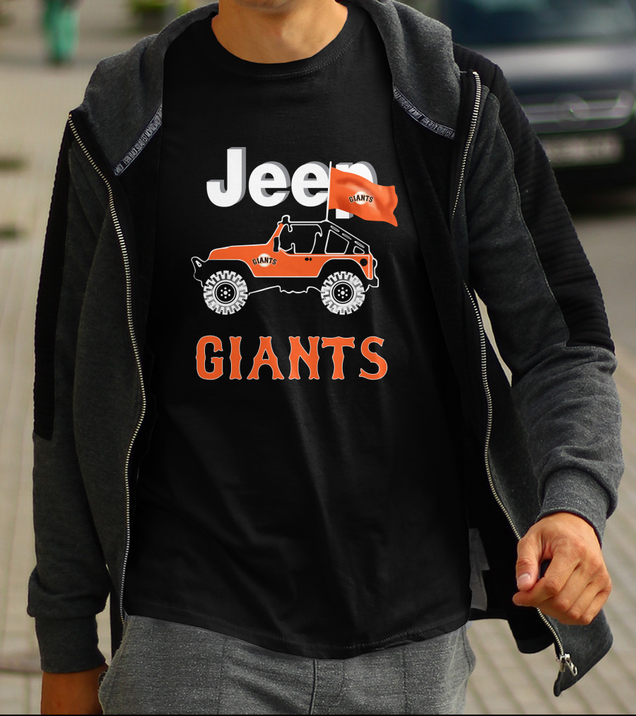 San Francisco Giants Jeep Giants Edition Limited Release T-Shirt