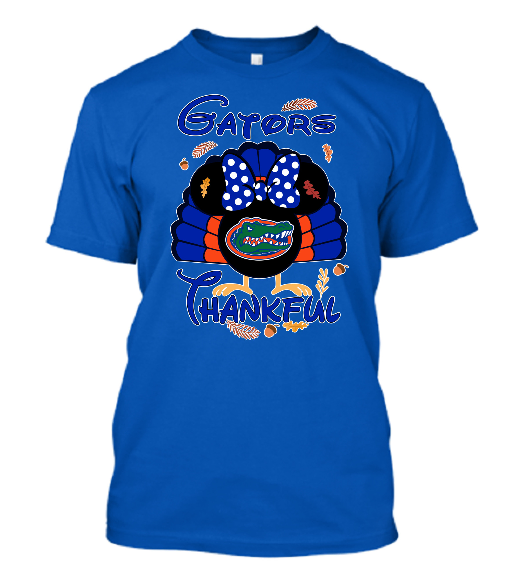 Gators Thankful Minnie Thanksgiving T-Shirt