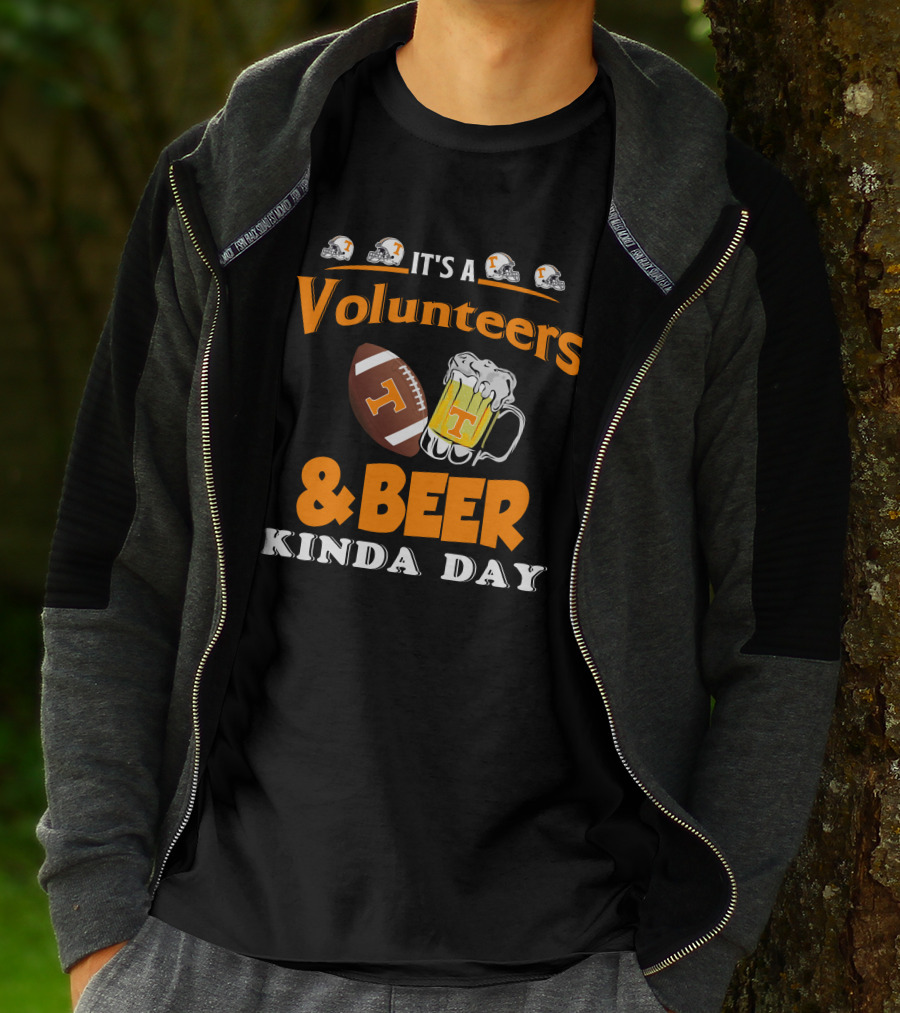 Tennessee Volunteers Football And Beer Day Celebrations T-Shirt