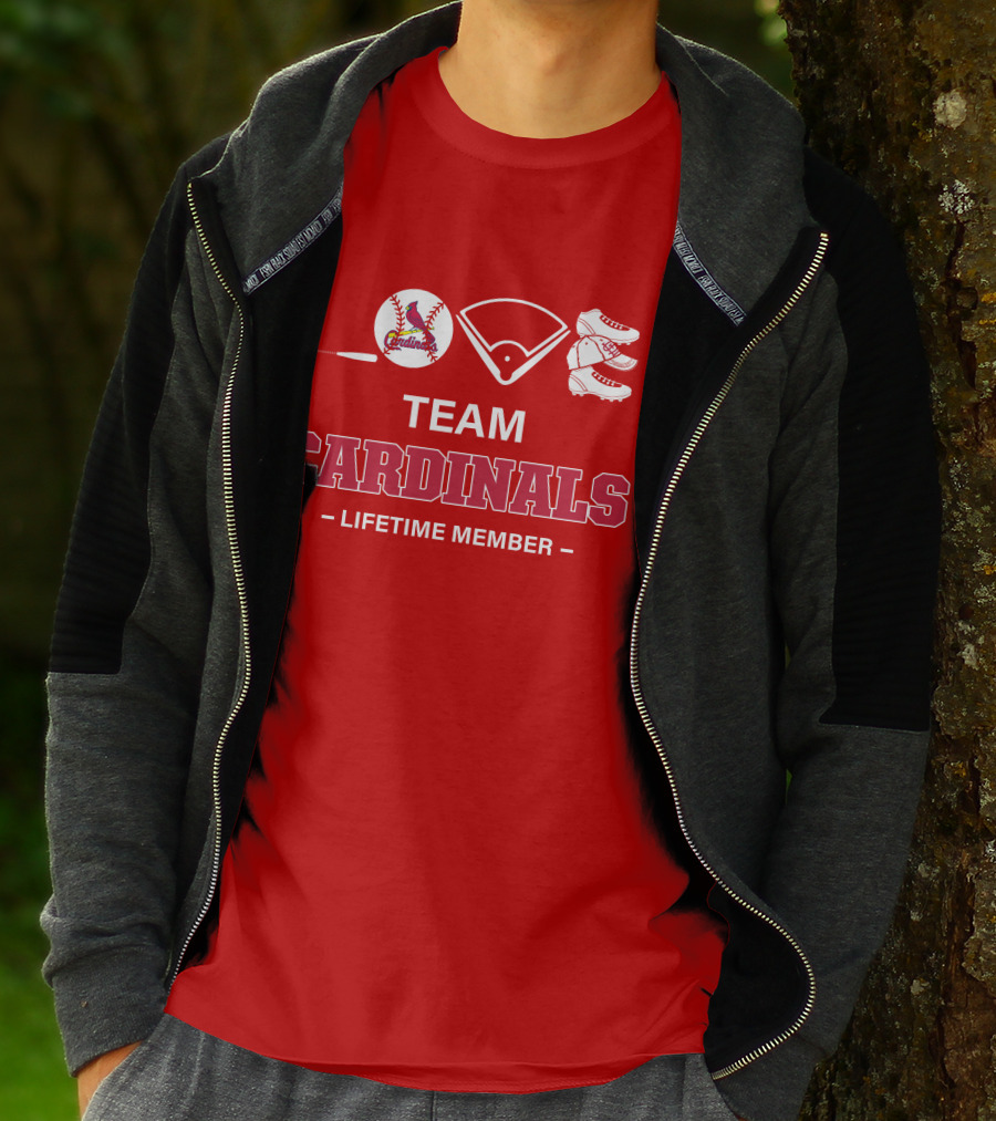 LOVE Team Cardinals Lifetime Member T-Shirt