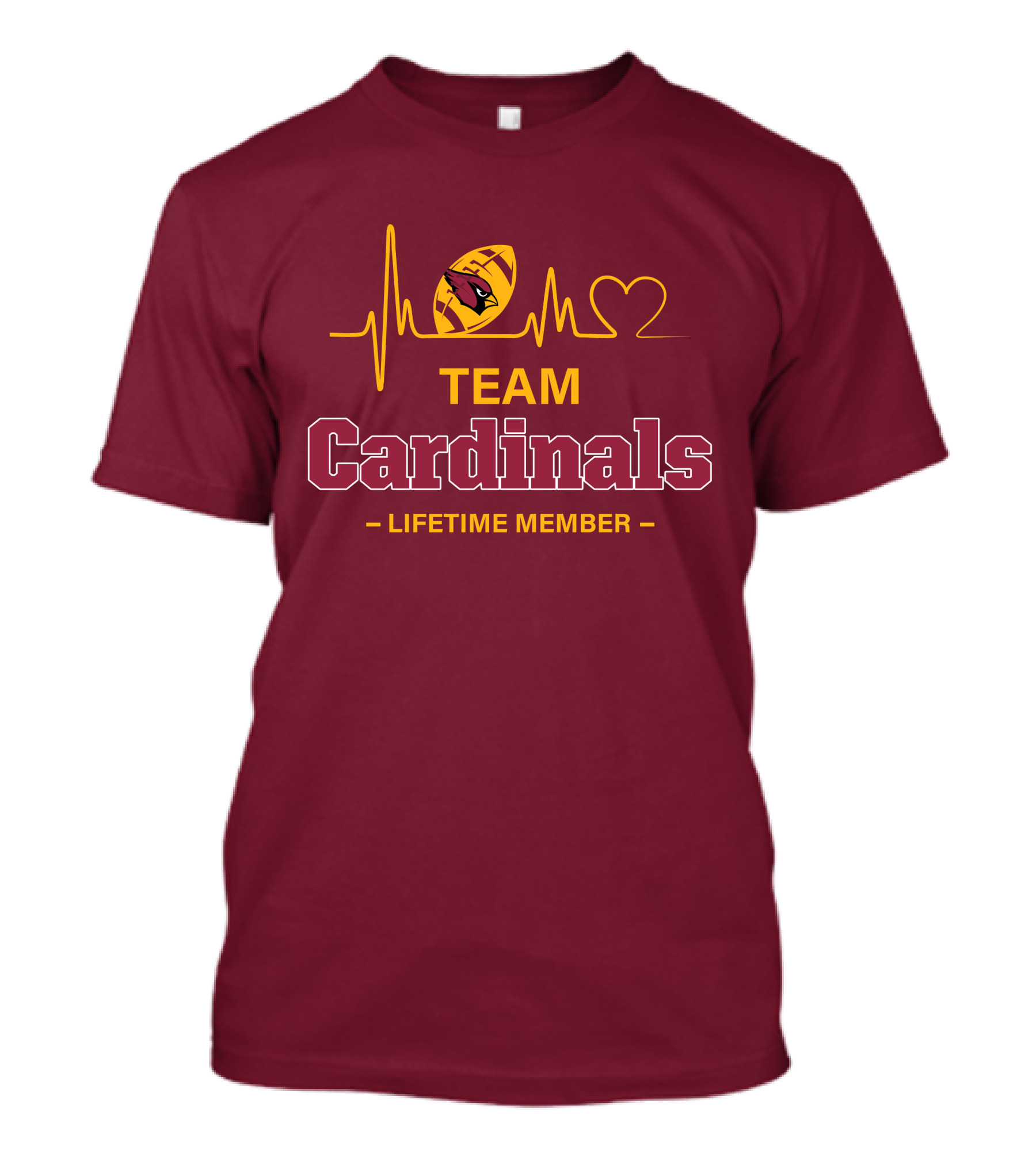Team Cardinals Lifetime Member T-Shirt
