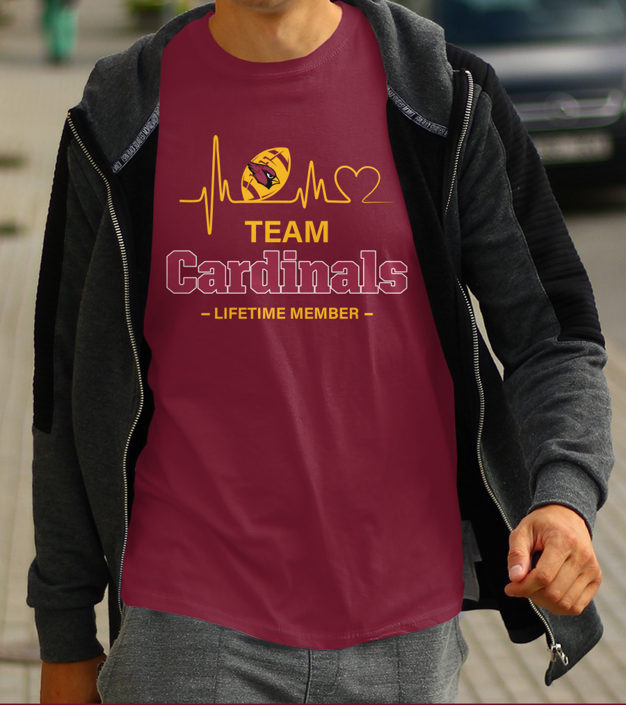 Team Cardinals Lifetime Member T-Shirt