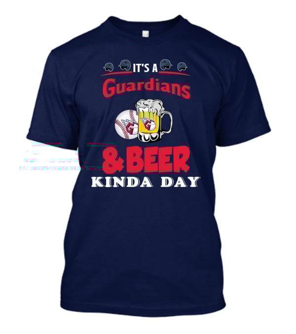It's A Cleveland Guardians And Beer Kinda Day Baseball Mug T-Shirt