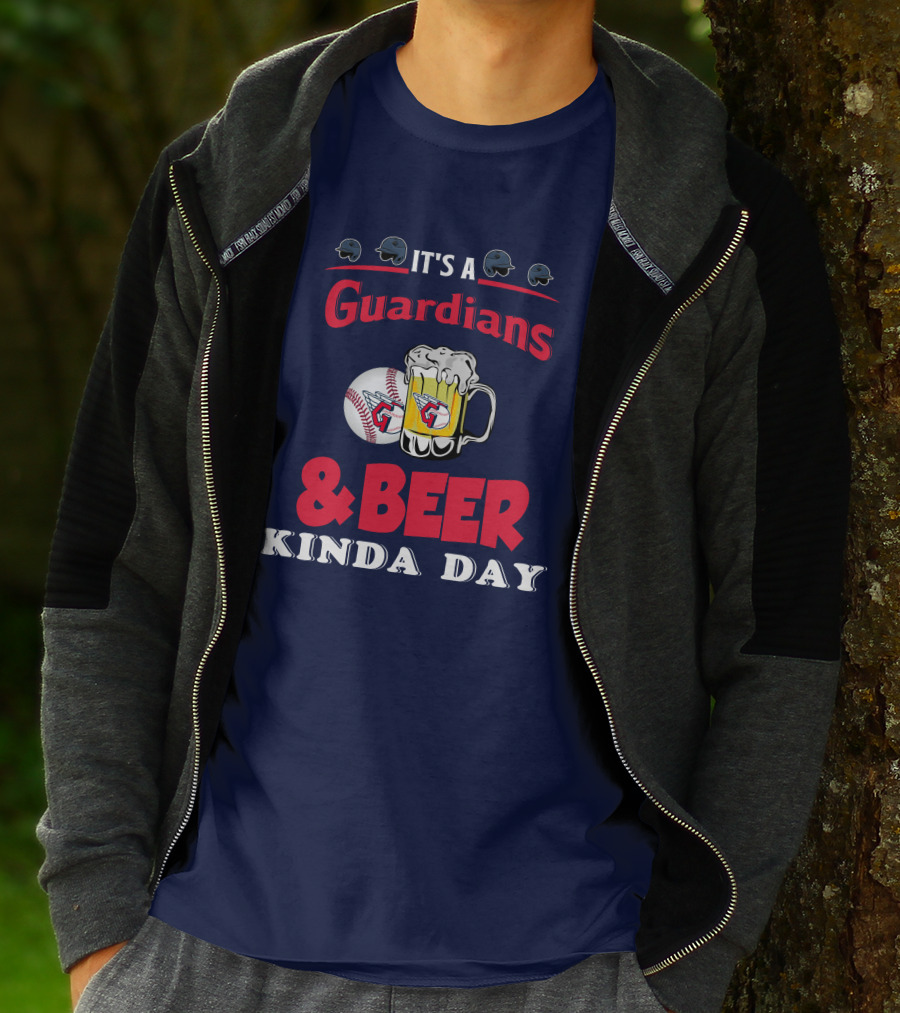 It's A Cleveland Guardians And Beer Kinda Day Baseball Mug T-Shirt