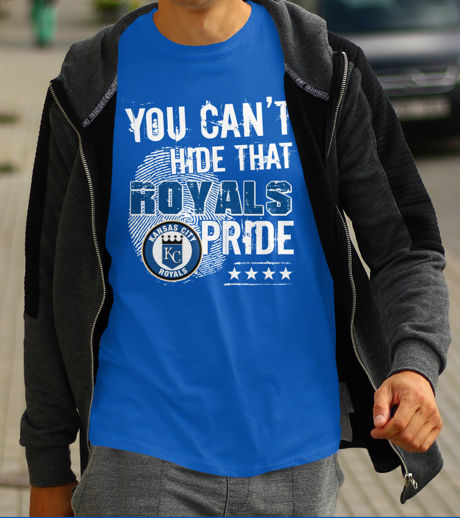 You Can't Hide That Kansas City Royals Pride Kc Royals T-Shirt
