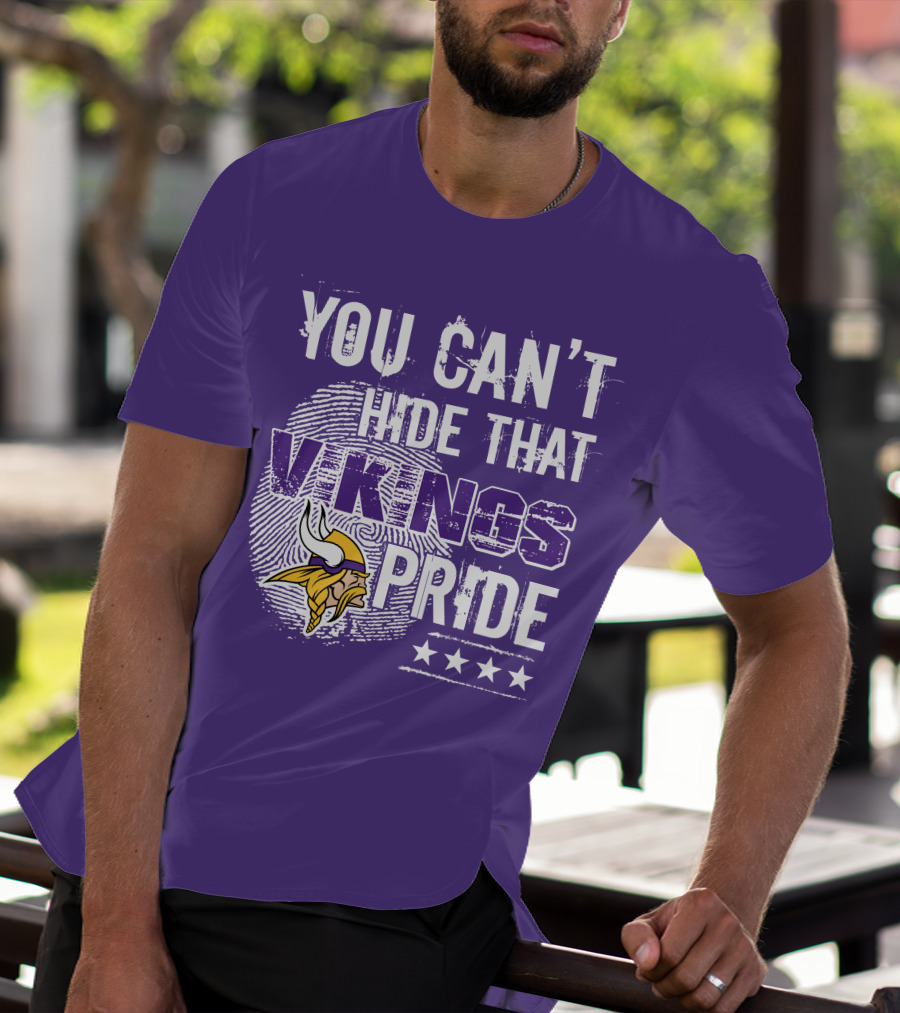 You Can't Hide That Vikings Pride With Iconic Minnesota T-Shirt