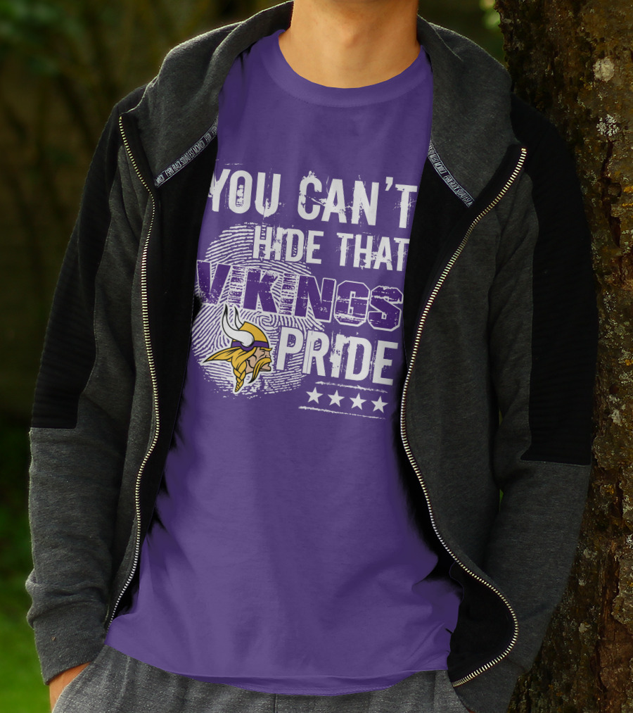 You Can't Hide That Vikings Pride With Iconic Minnesota T-Shirt