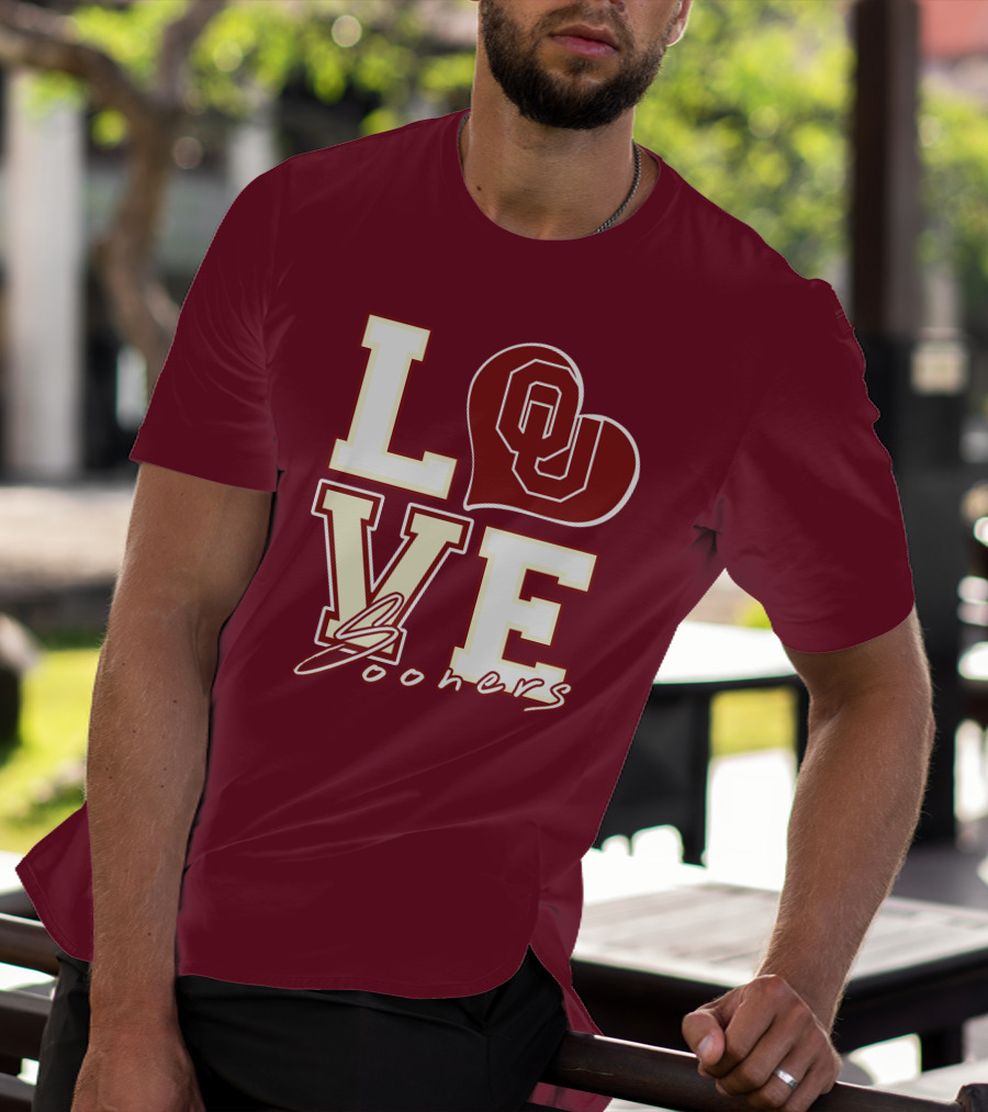 Love OU Heart Sooners T-Shirt