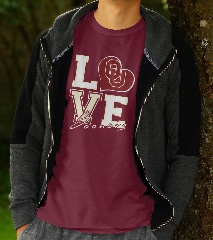 Love OU Heart Sooners T-Shirt