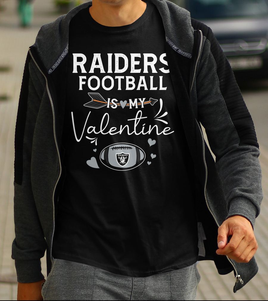 Raiders Football Is My Valentine T-Shirt
