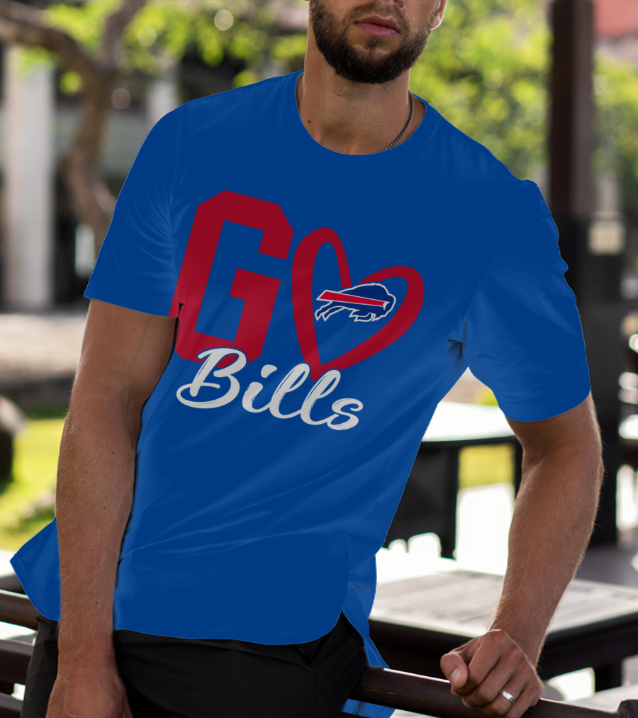 Go Bills Love Buffalo Bills T-Shirt