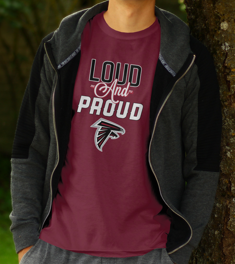 Atlanta Falcons Loud And Proud Fan T-Shirt