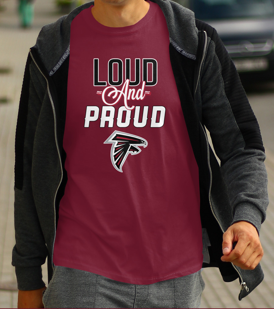 Atlanta Falcons Loud And Proud Fan T-Shirt