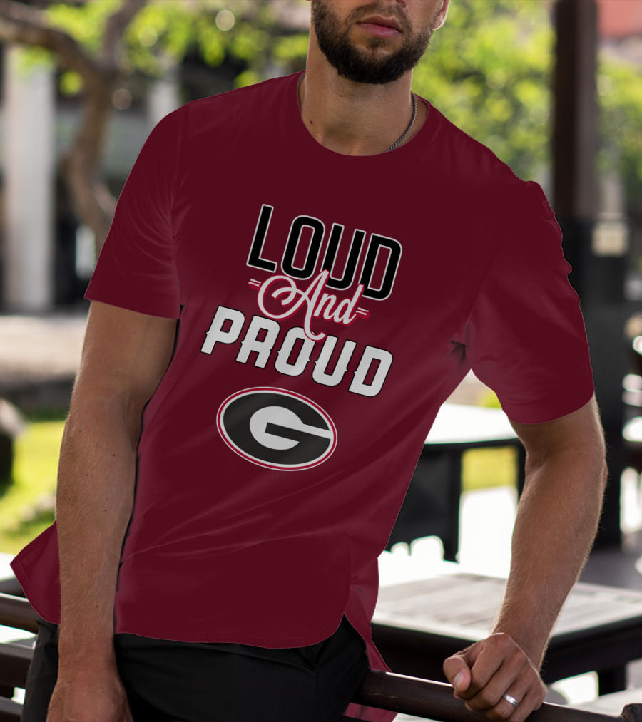 Loud And Proud Georgia Bulldogs G T-Shirt