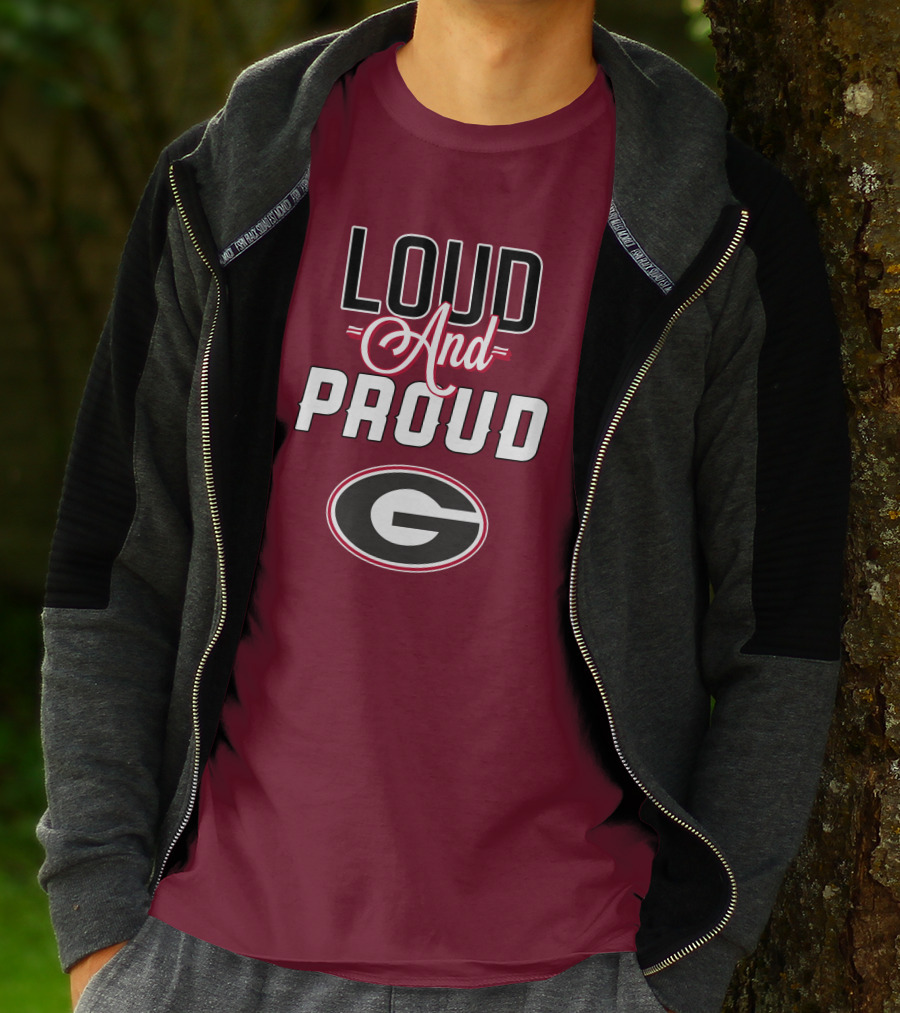 Loud And Proud Georgia Bulldogs G T-Shirt