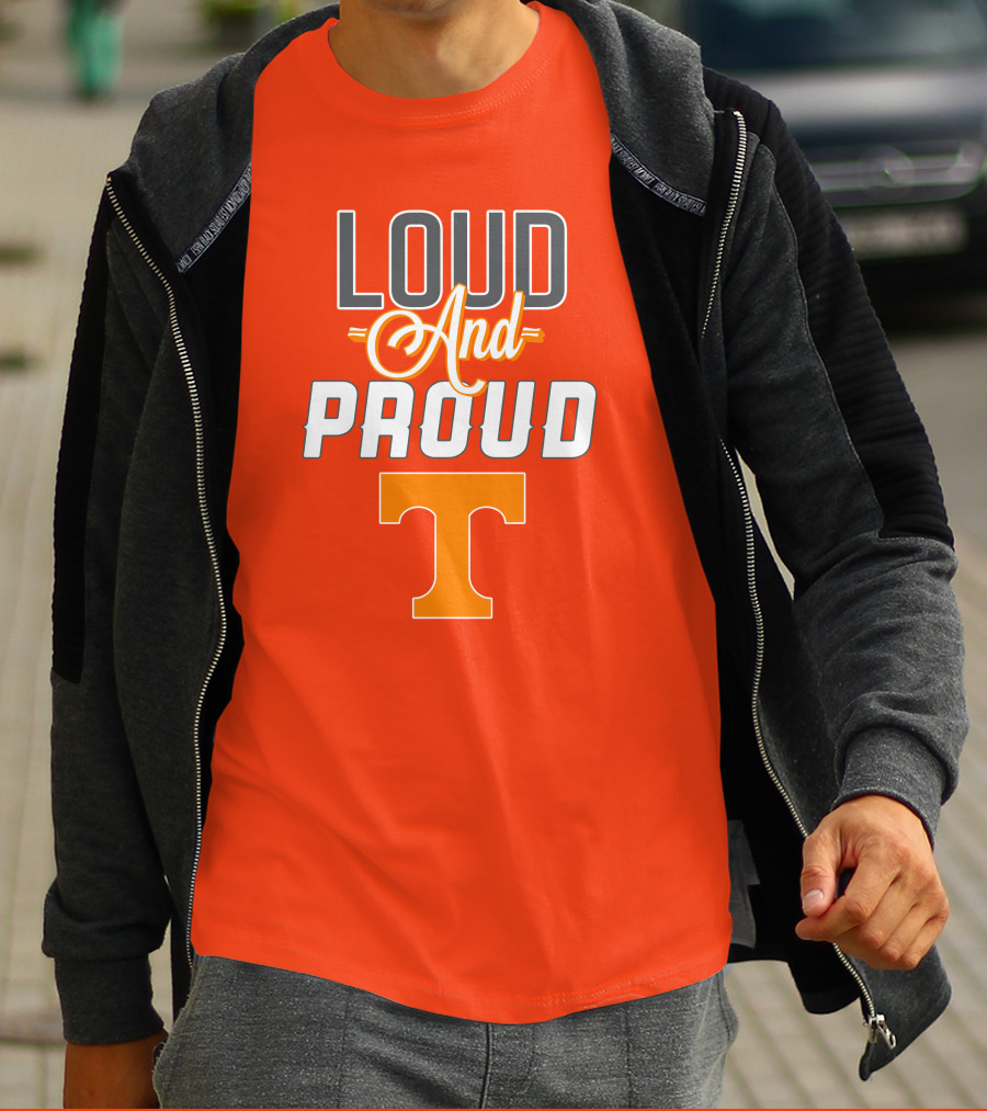 Tennessee Volunteers Loud And Proud T T-Shirt