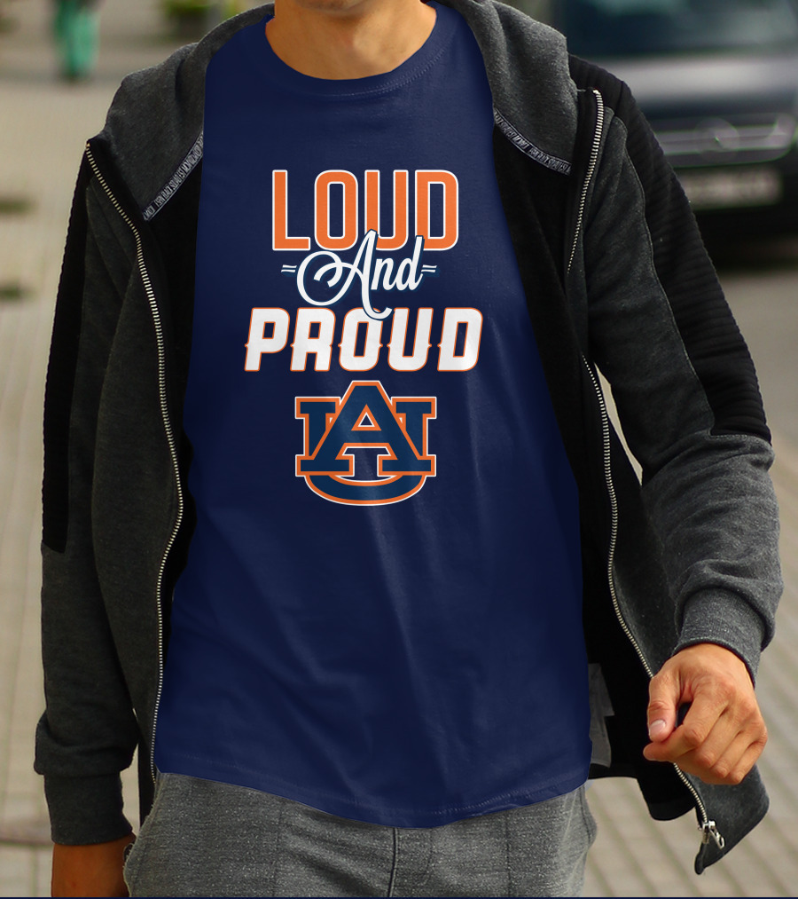 Loud And Proud Auburn Tigers AU T-Shirt