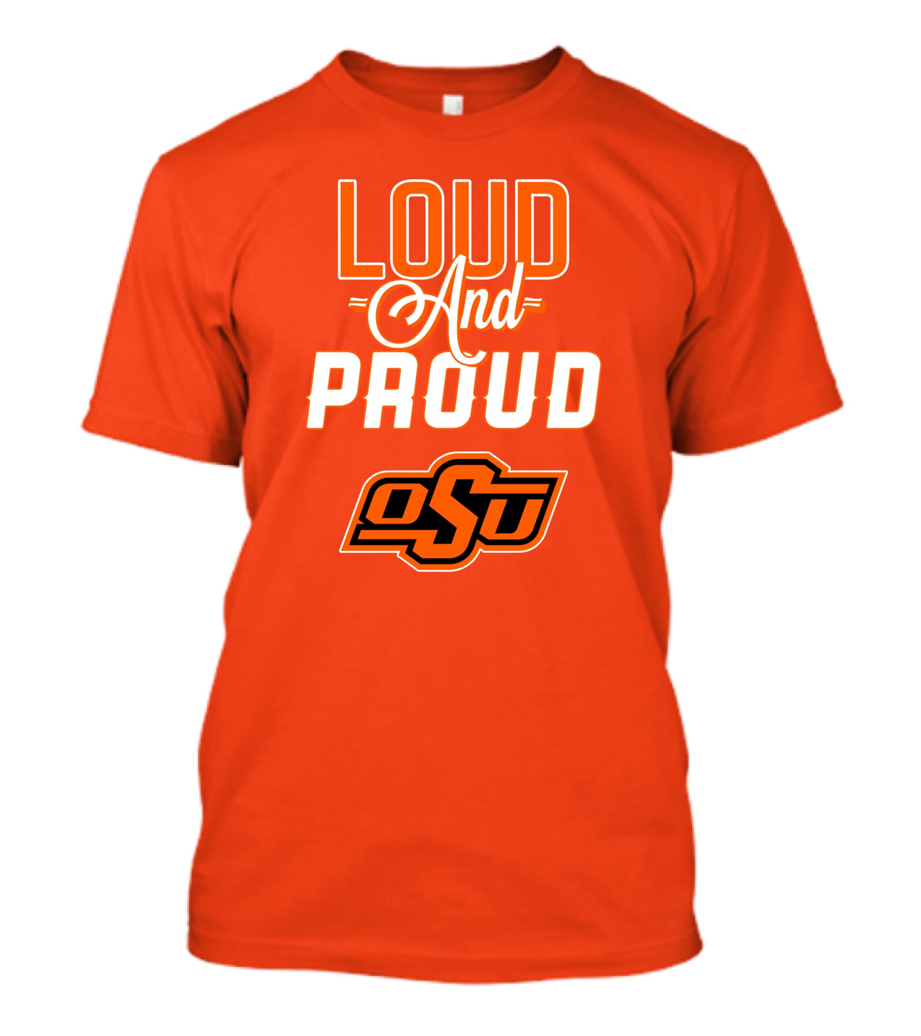 Loud And Proud OSU Oklahoma State Cowboys T-Shirt