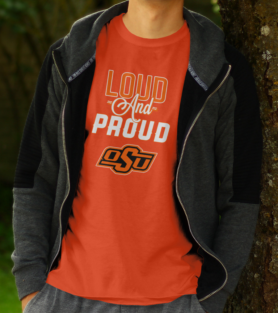 Loud And Proud OSU Oklahoma State Cowboys T-Shirt