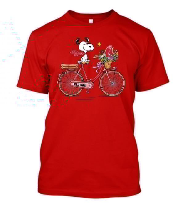 Red Sox Snoopy Big Ride T-Shirt