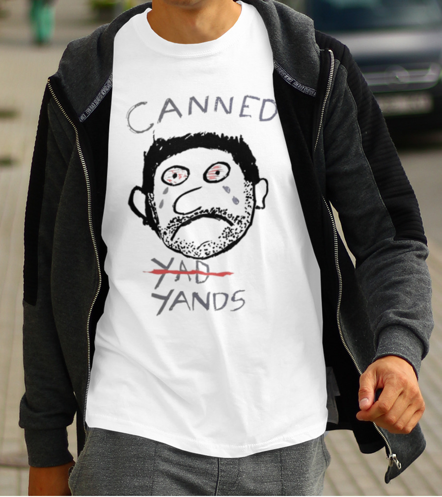 Canned Yands Face Tears Red Eyes T-Shirt