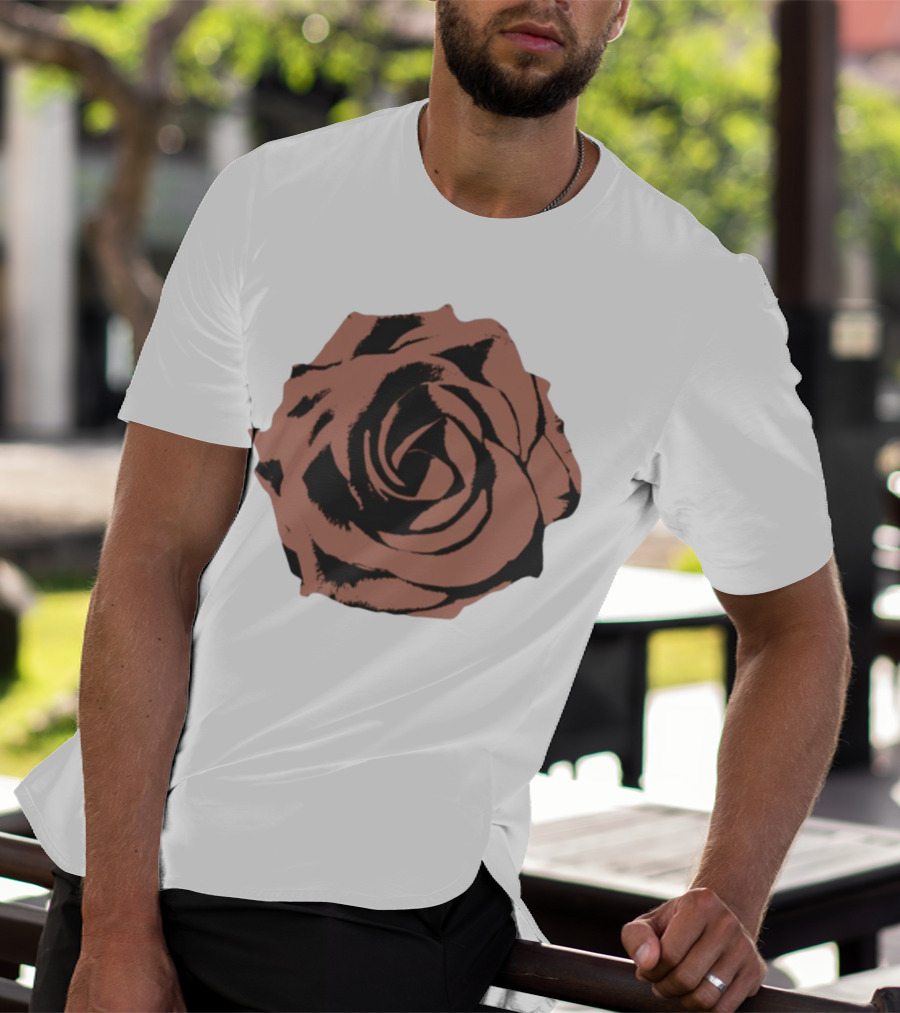 A Flair For The Dramatic Rose Black And Pink Graphic T-Shirt
