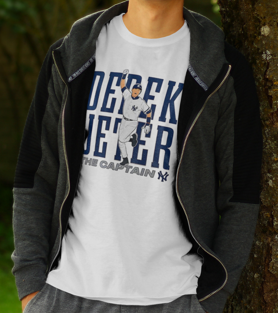 Derek Jeter The Captain New York Yankees MLB Baseball T-Shirt