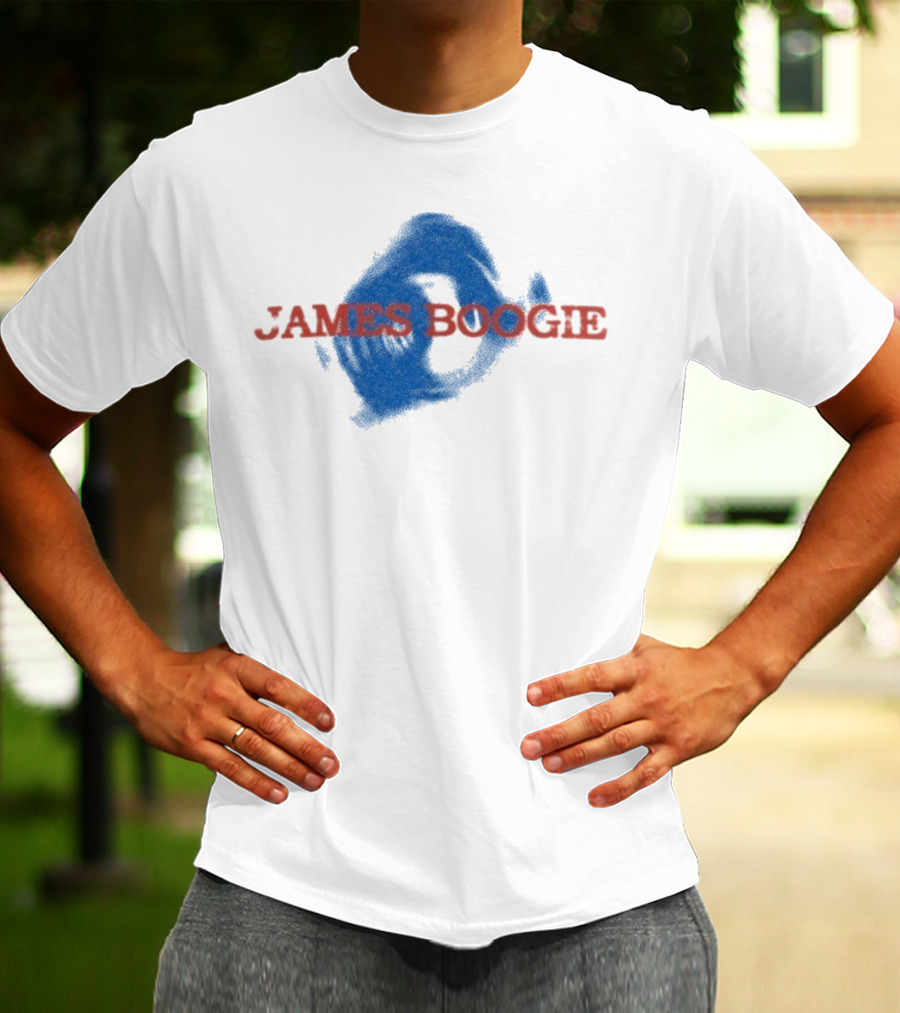 James Boogie Blue Swirl T-Shirt