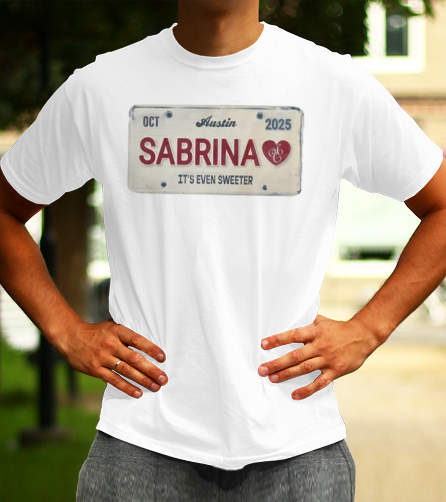 OCT Austin 2025 Sabrina It's Even Sweeter T-Shirt