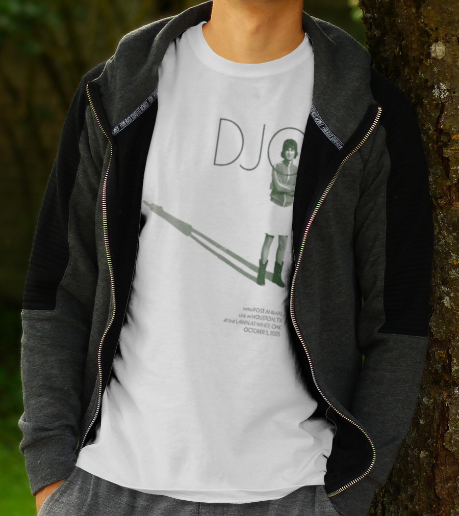 Djo White Oak Music Hall Lawn Oct 05 2025 Retro Style Performance Art T-Shirt