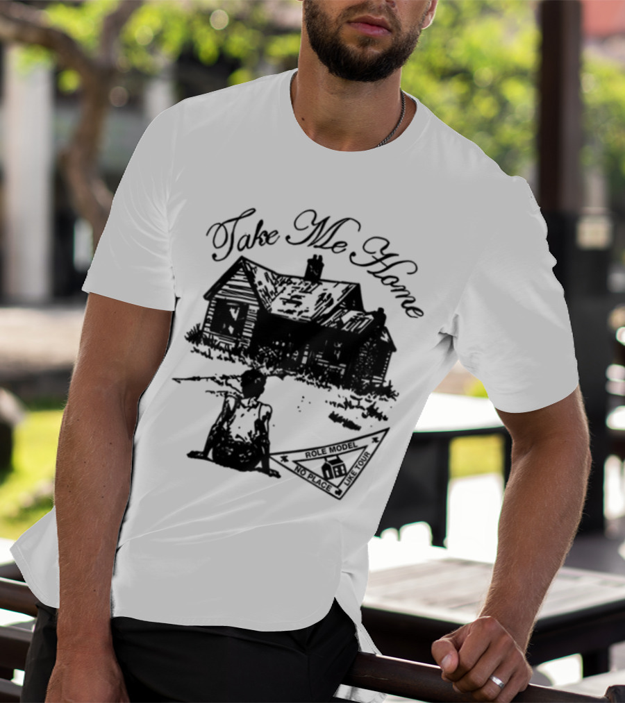 Role Model Take Me Home Cozy Cabin Scene T-Shirt