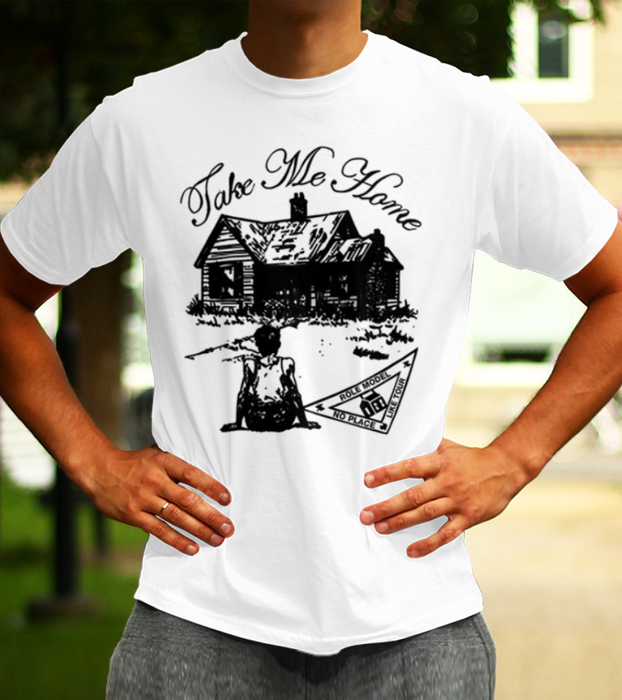 Role Model Take Me Home Cozy Cabin Scene T-Shirt