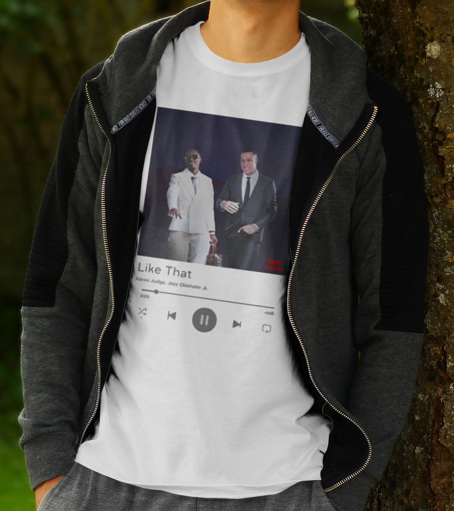 Janky Playlist Like That Aaron Judge Jr. T-Shirt