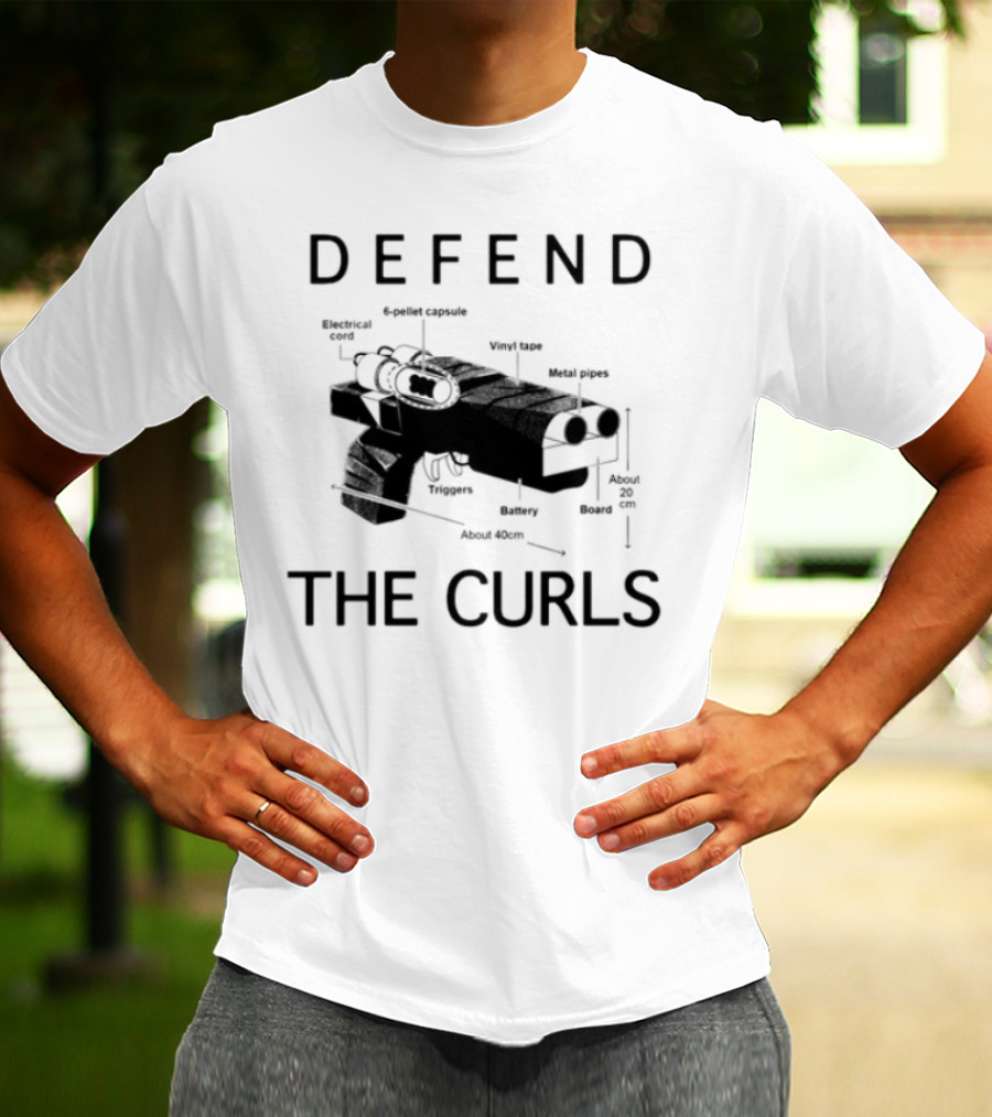 Defend The Curls Engine Diagram Exhaust Manifold Cylinder Spark Plug T-Shirt