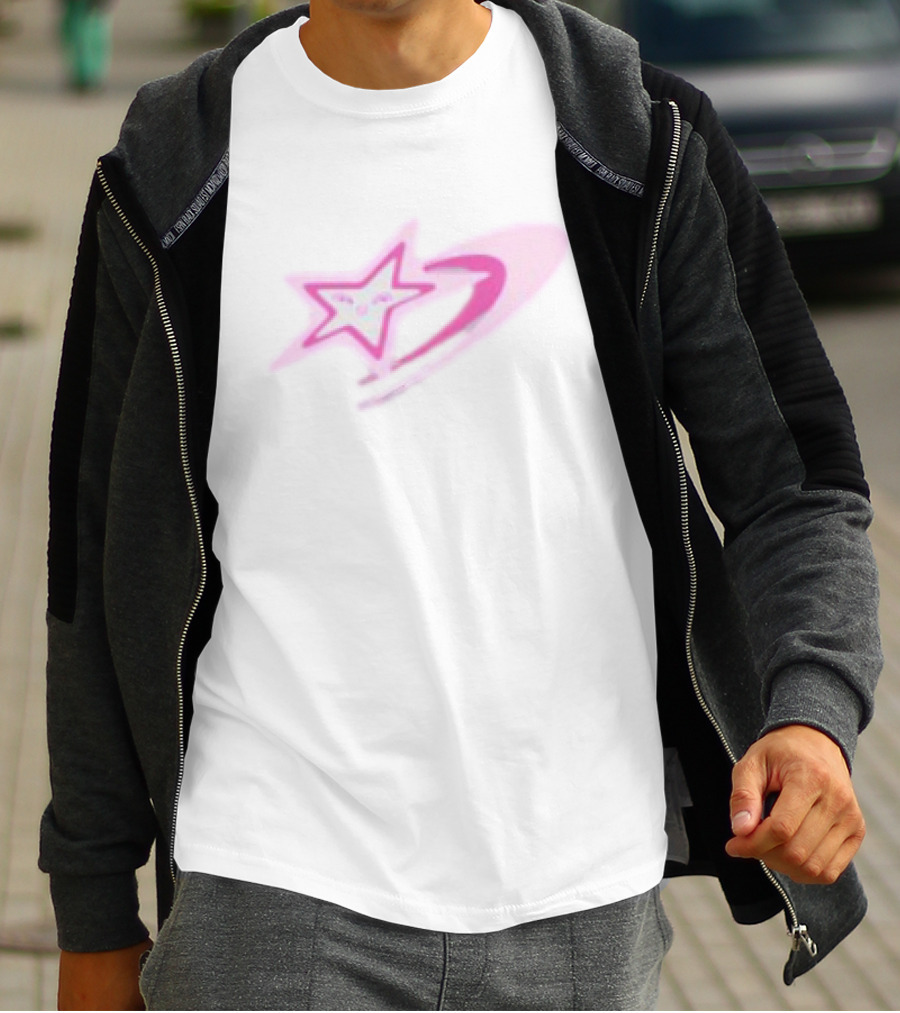 Dreamboy White Pink Star T-Shirt