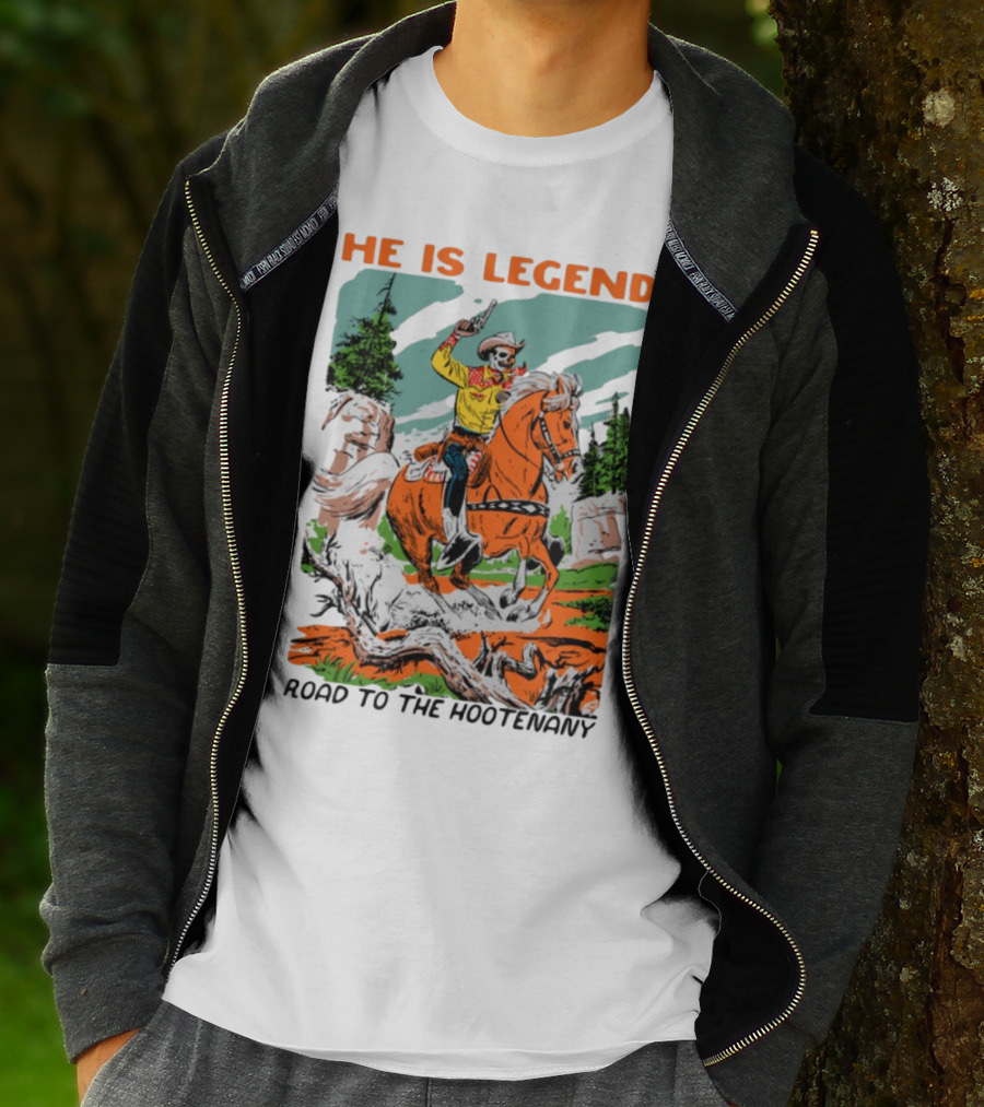 HE IS LEGEND COWBOY BACK TO THE FRONTIERS T-Shirt