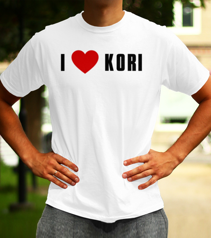 I Love Kori Heart Symbol T-Shirt